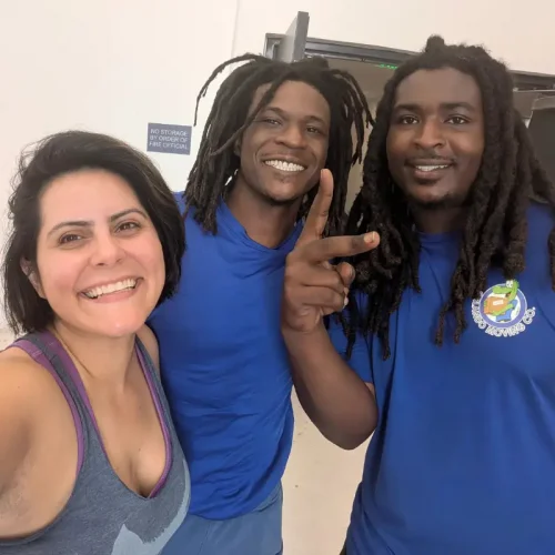 Three Orlando Moving Company crew members